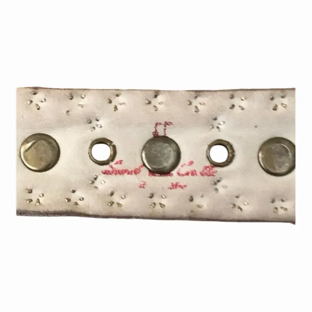 Western Boho Belt Bundle Leatherock Silver Glitter & Studded Concho Leather Belt